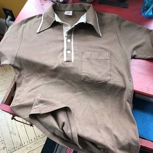 Vintage Fruit of the Loom Polo Tee - Men’s Sz M